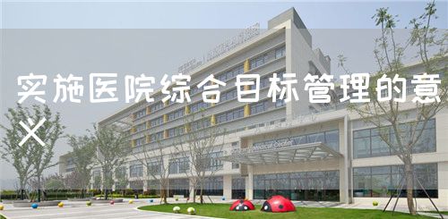 實施醫(yī)院綜合目標管理的意義(圖1)