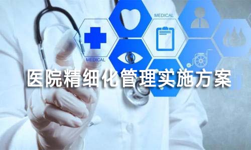 醫(yī)院精細(xì)化管理實(shí)施方案(圖1)